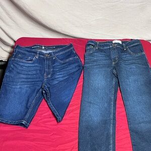 Kid Jeans Size 8-10  and Men polo jeans size 30